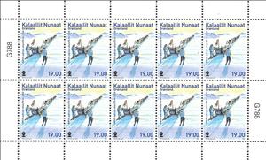 Full Pane, Sirius Patrol, 75 Years, Greenland,  , Flags, Military Forces