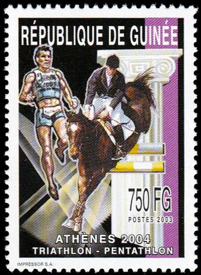 Olympic Games in Athens in 2004 - Triathlon - Pentathlon