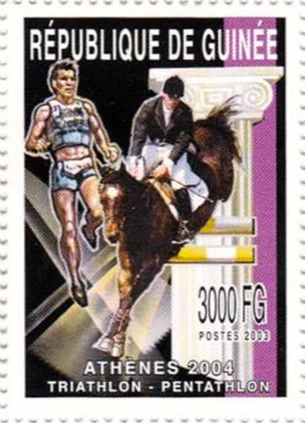 Olympic Games in Athens in 2004 - Triathlon - Pentathlon