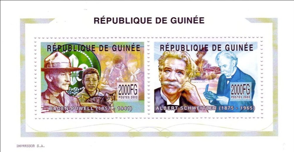 Personalities - Baden-Powell and Albert Schweitzer