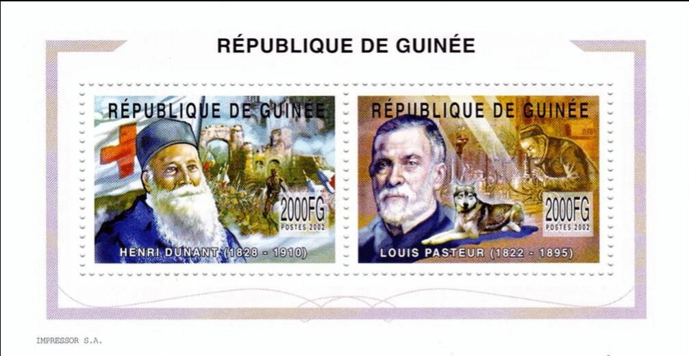 Personalities - Henri Dunant and Louis Pasteur