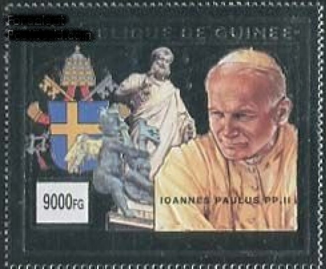 Pope John Paul II - Silver