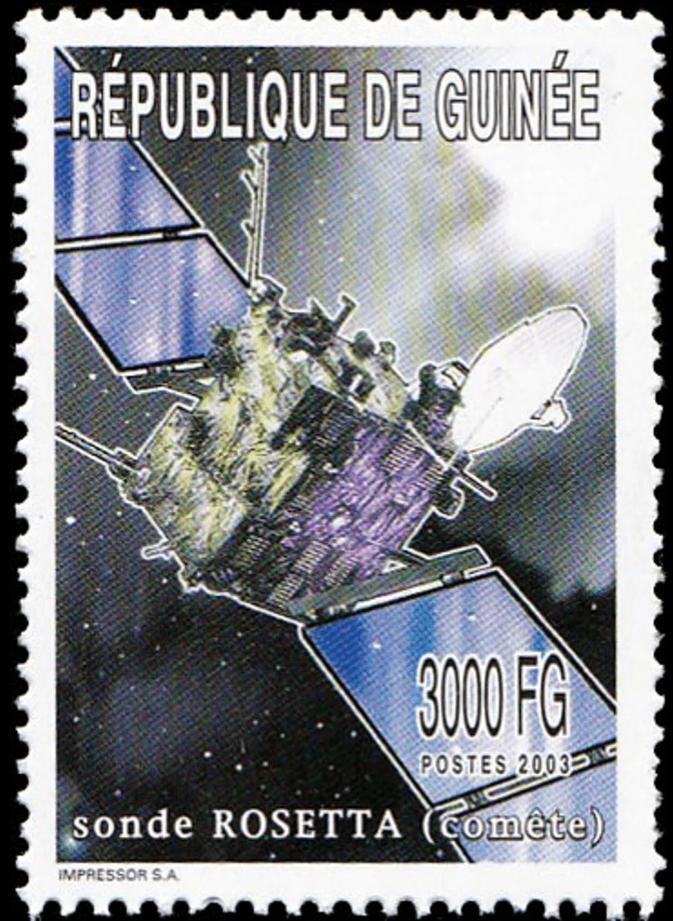 ROSETTA probe (comet)