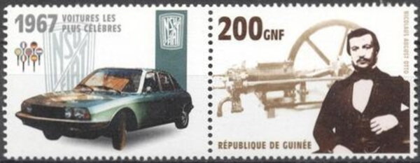 Cars - Nicolaus August Otto and 1967 Fiat
