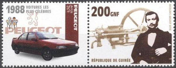 Cars - Nicolaus August Otto and 1988 Peugeot