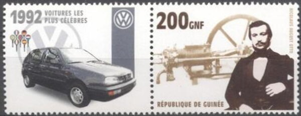 Cars - Nicolaus August Otto and 1992 Volkswagen