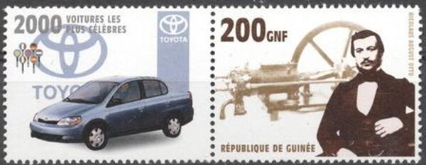 Cars - Nicolaus August Otto and 2000 Toyota