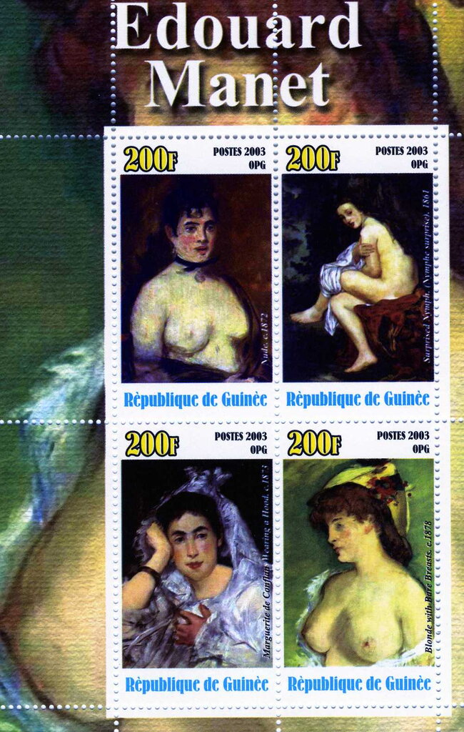 Paintings by Edouard Manet