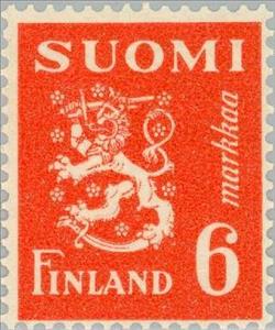 Stamp, Coat of Arms, Finland,  , Coats of Arms