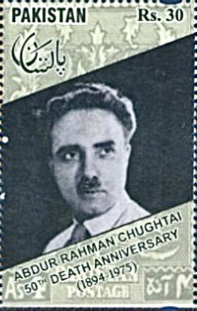 Abdur Rahman Chugtai, Artist