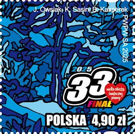Stamp, 33rd Finale of the Great Orchestra of Christmas Charity, Poland,  , Charity, Orchestras