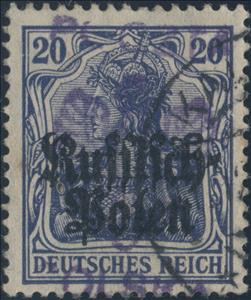Stamp, German Occupation of Poland further overprinted, Poland,  , Crowns and Coronets, Women