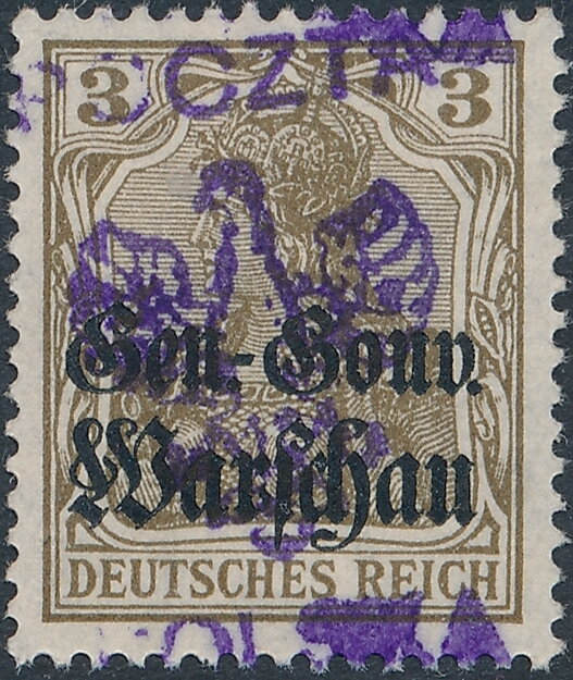 German Occupation of Poland further overprinted