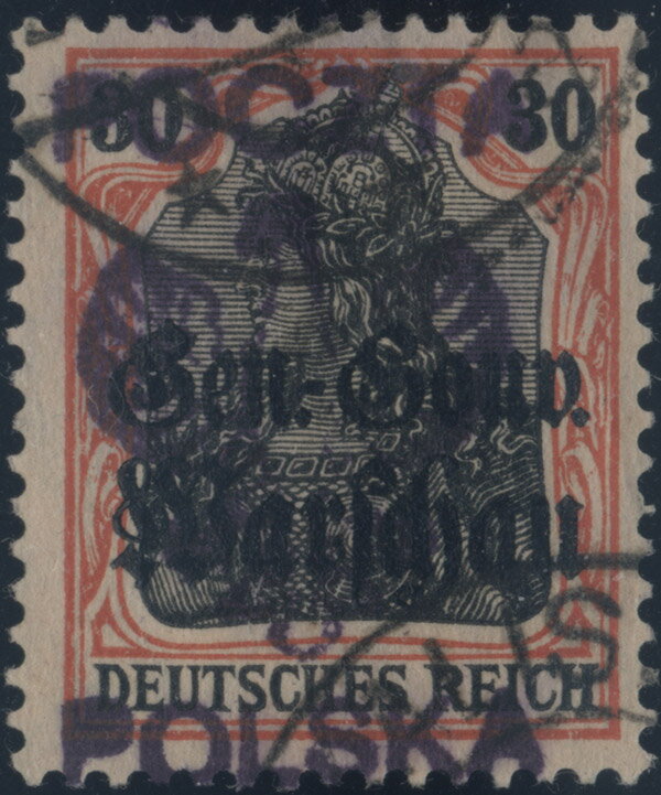 German Occupation of Poland further overprinted