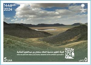 Souvenir Sheet, Royal Reserve Development Authority, Saudi Arabia,  , Animals (Fauna), Birds of Prey, Tourism