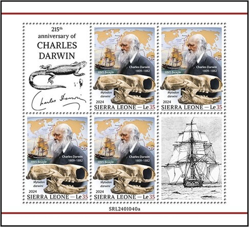 215th Anniversary of the Birth of Charles Darwin