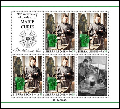 90th Anniversary of the Death of Marie Curie
