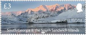 Stamp, Weather Conditions on South Georgia, South Georgia and The South Sandwich Islands,  , Landscapes