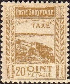 Stamp, Fortress at Shkodër, Albania,  , Fortresses / Strongholds, Townscapes / City Views