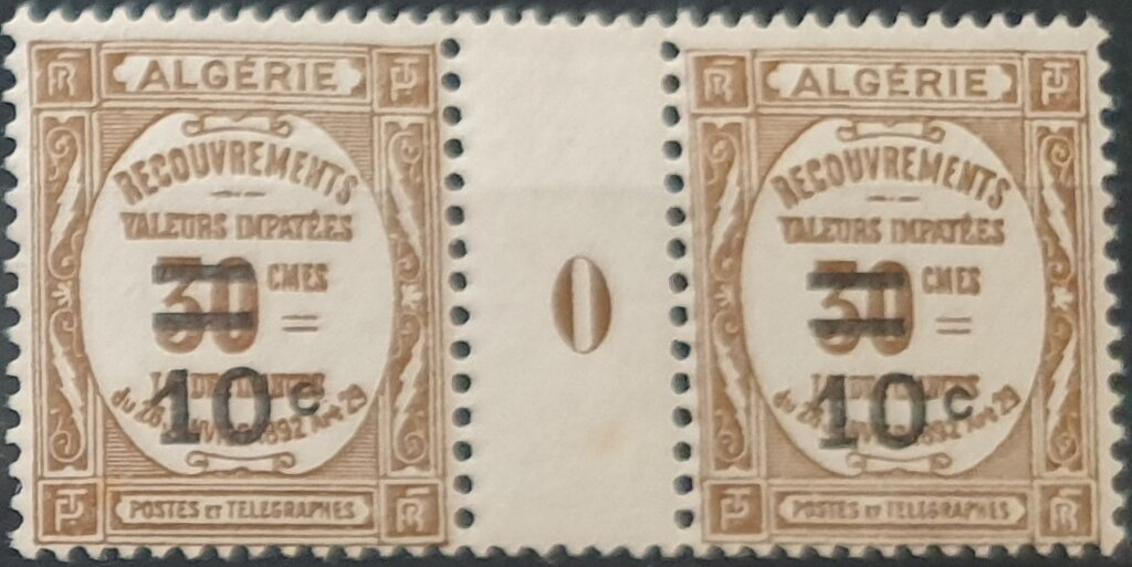 Type Recouvrements surcharged