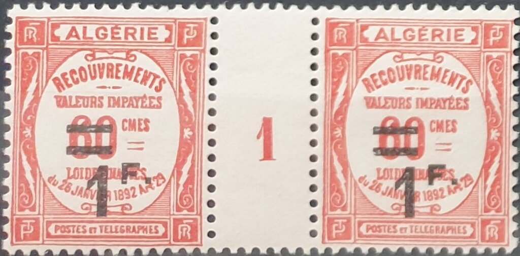Type Recouvrements surcharged