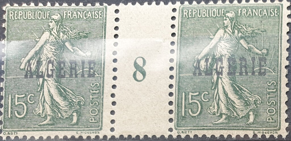 Type Semeuse - overprinted "ALGERIE"