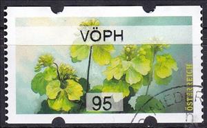Stamp, Alpine Lady's Mantle (Alchemilla alpina), Austria,  , Flowers, Plants (Flora)