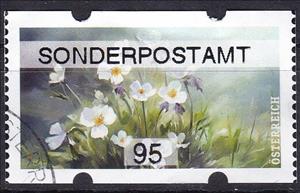 Stamp, Eyebright (Euphrasia sp.), Austria,  , Flowers, Plants (Flora)