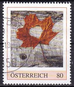Stamp, Leaf, Austria,  , Leaves