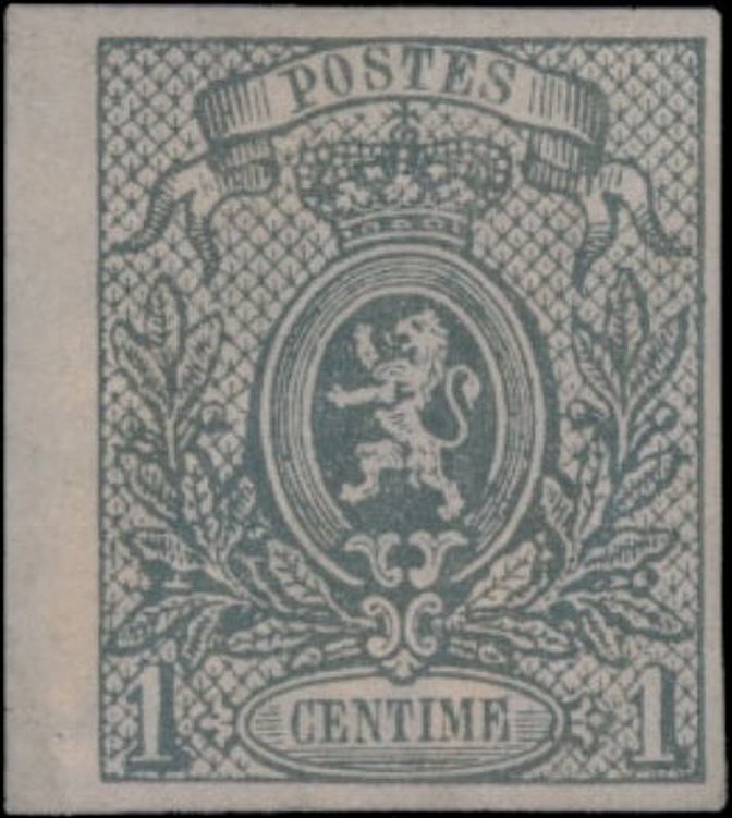 Coat of Arms Small Lion - Imperforate