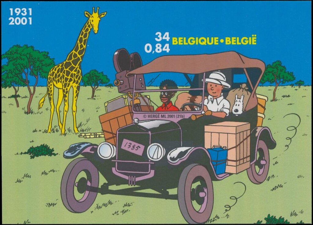 Comics - Kuifje - Tintin, "Tintin in Africa"