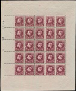 Full Pane, King Albert I type "Montenez', Belgium,  , Famous People, Heads of State, Kings, Men, Royalty, Uniforms