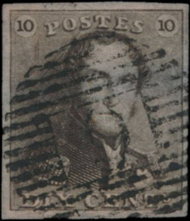 King Leopold I Type "Epaulettes" 10ct