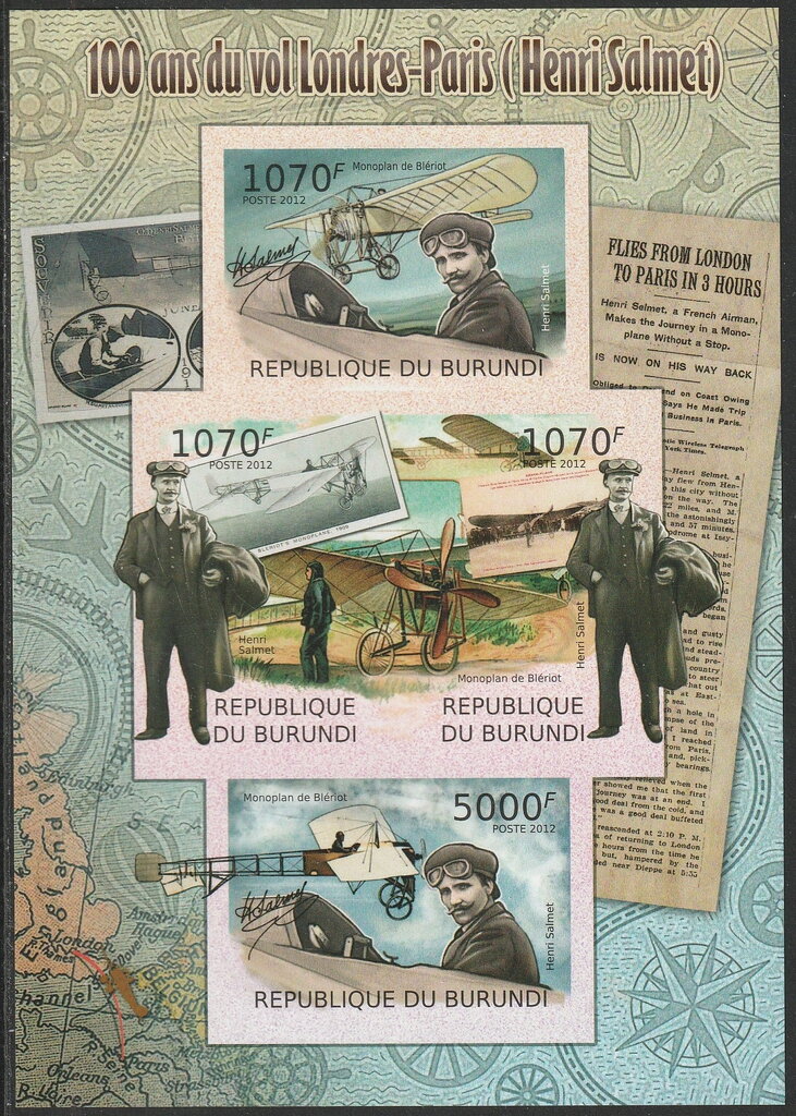 100th Anniversary of the Flight London-Paris