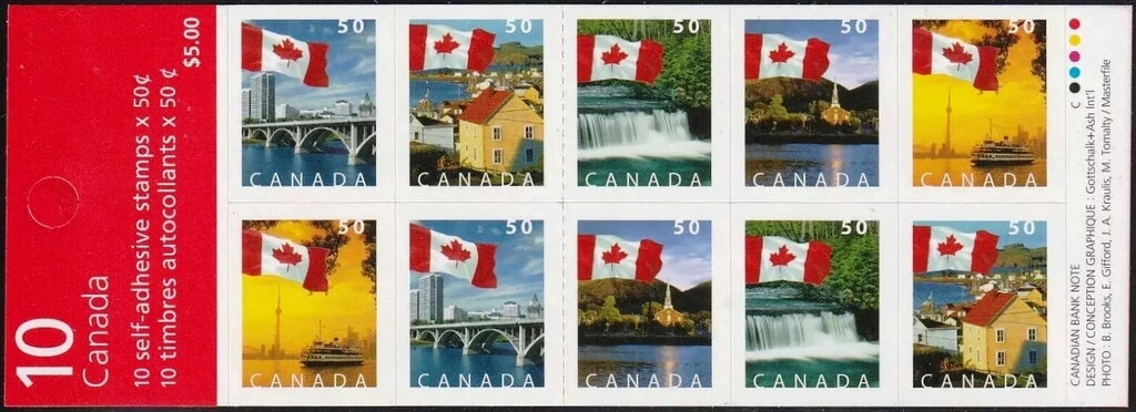 Flag and landmarks (2004) - Booklet