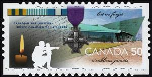 Stamp, War Museum, Medal & Morse code, Canada,  , Children, Lamps and Candles, Medals and Marks of Honour, Museums