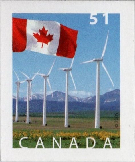 Wind turbines at Picher Creek, Alberta