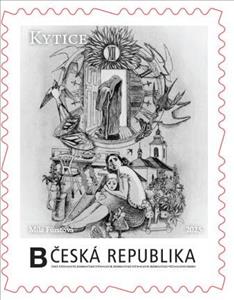 Stamp, Kytice–10, Czech Republic,  , Books, Folklore