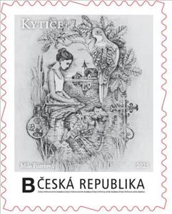 Stamp, Kytice–18, Czech Republic,  , Books, Folklore