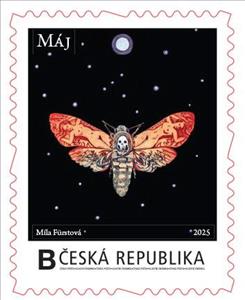 Stamp, Máj–13, Czech Republic,  , Books