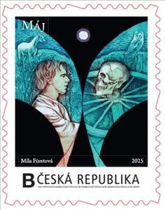 Stamp, Máj–8, Czech Republic,  , Books