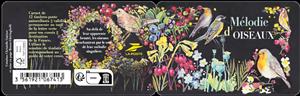 Booklet, Songbirds : A Melody of Birds, France,  , Birds