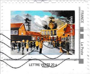 Stamp, Art Exhibition. Cercle Levinois Arts Pluriels, France,  , Art, Paintings, Townscapes / City Views