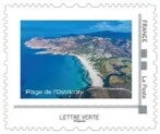 Stamp, Beach. Plage de Ostriconi, France,  , Beaches, Coastal Areas, Islands, Landscapes