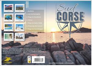 Mini Sheet, Corsica South / Destination Corse Sud, France,  , Beaches, Coastal Areas, Fishes, Islands, Landscapes, Lighthouses, Mountains, Rocks