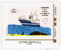 Fishing Boat, Ile de Yeu by Lorys