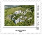 Stamp, Gallard Castle, Les Andelys, France,  , Castles