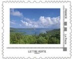 Stamp, Morne Pavillon, Trinite, France,  , Islands, Landscapes