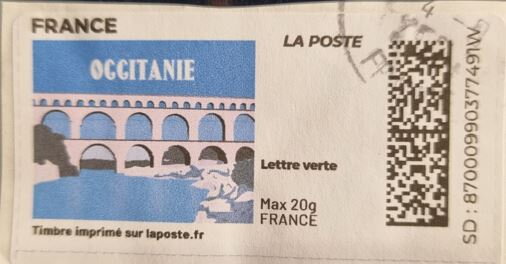 Occitanie. Redesign without laposte logo