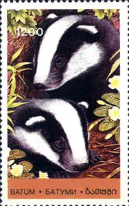 Stamp, Young Animals, Georgia, Batumi,  , Animals (Fauna)
